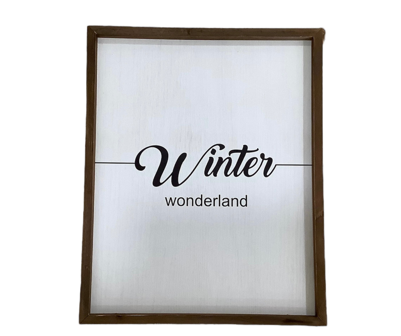 Winter Wonderland Sign
