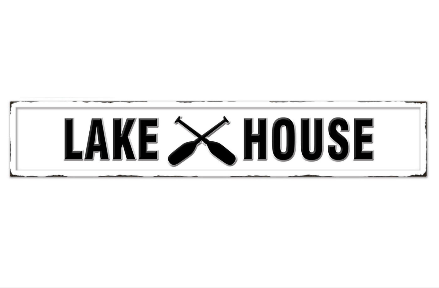 Lake House Metal Sign