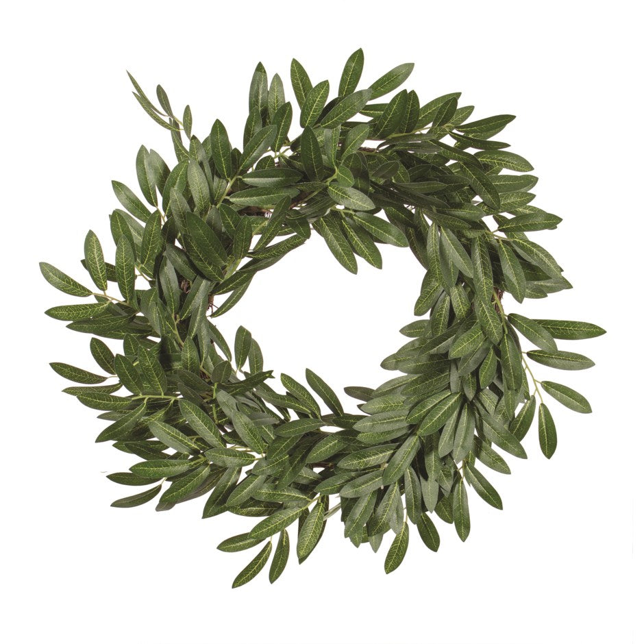 Olive Leaf Wreath 22”