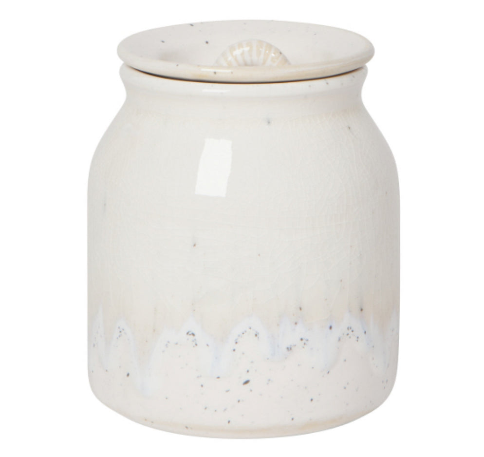 Small Andes Porcelain Canister with Lid