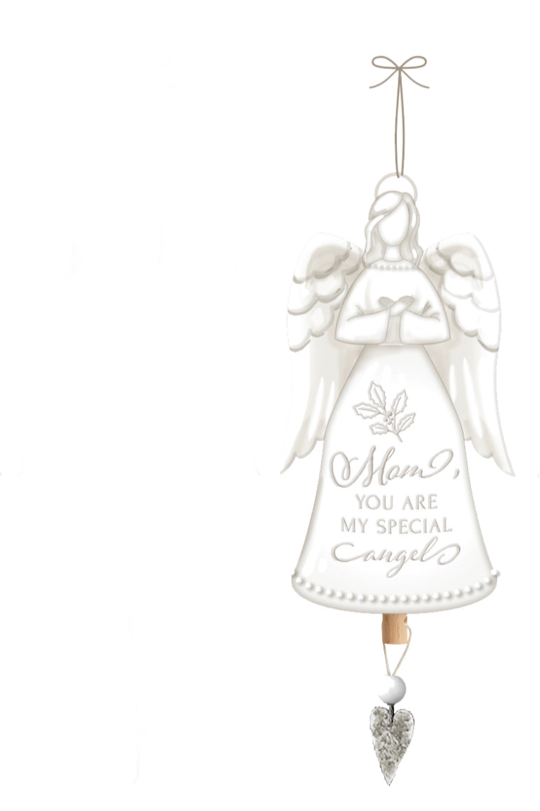 Mom Special Angel Bell Christmas Ornament