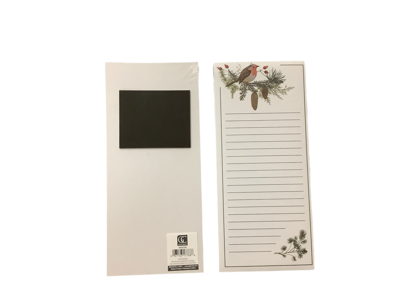 Christmas Themed Magnetic Note Pads