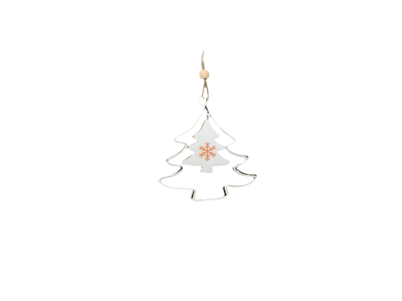 Metal Shape Tree Ornament