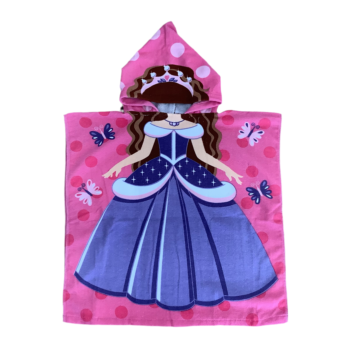 Princess Hooded Beach Towel