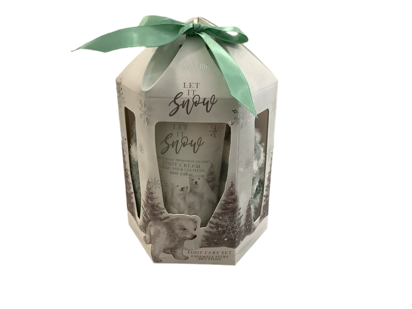 Simple Joy Foot Cream and Sock Gift Set