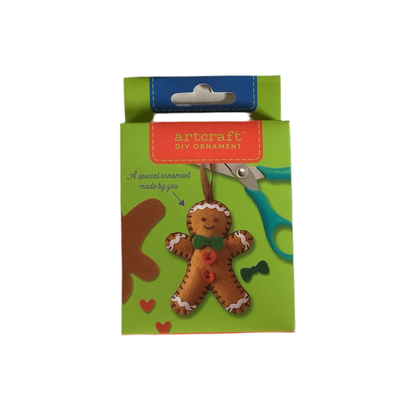 DIY Felt Ornament Kit-Gingerbread Man