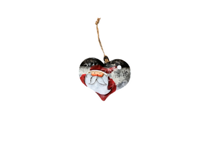 Metal Heart Ornament with Sayings