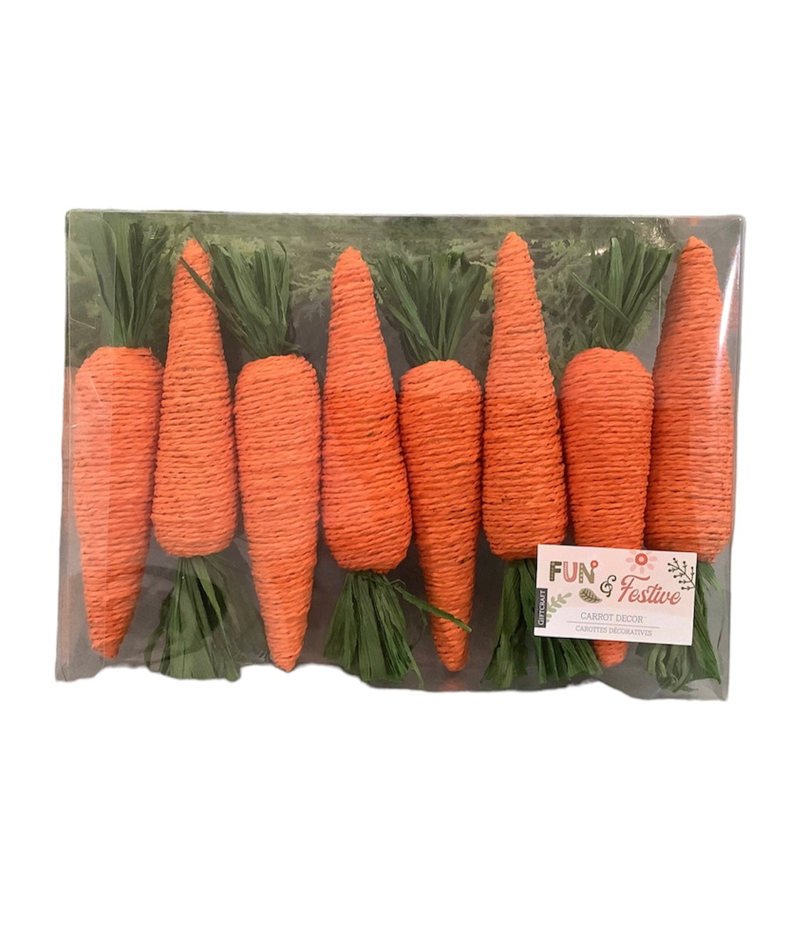 Mini Foam Carrot-Pkg of 8