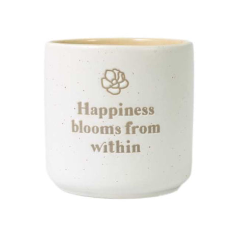 Happiness Blooms from Within Pot