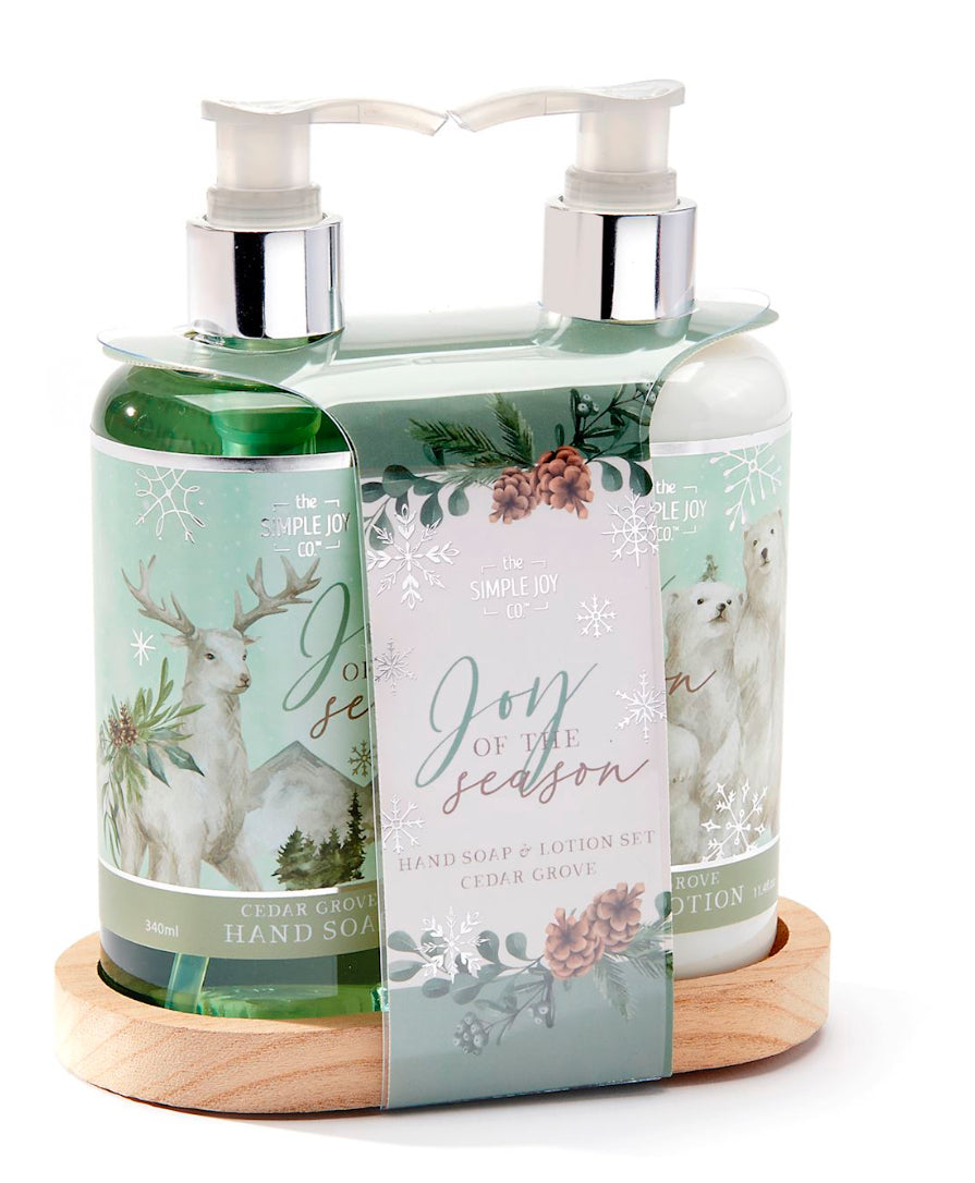 Scented Hand Soap and Lotion Set