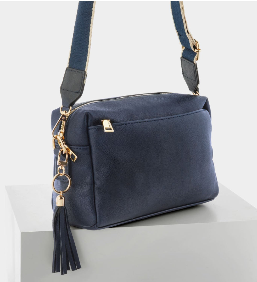 Navy Blue Shoulder Bag