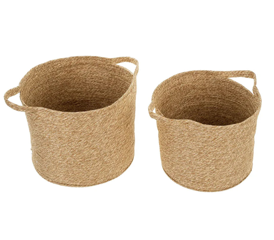 Hillview Seagrass Baskets Set/2