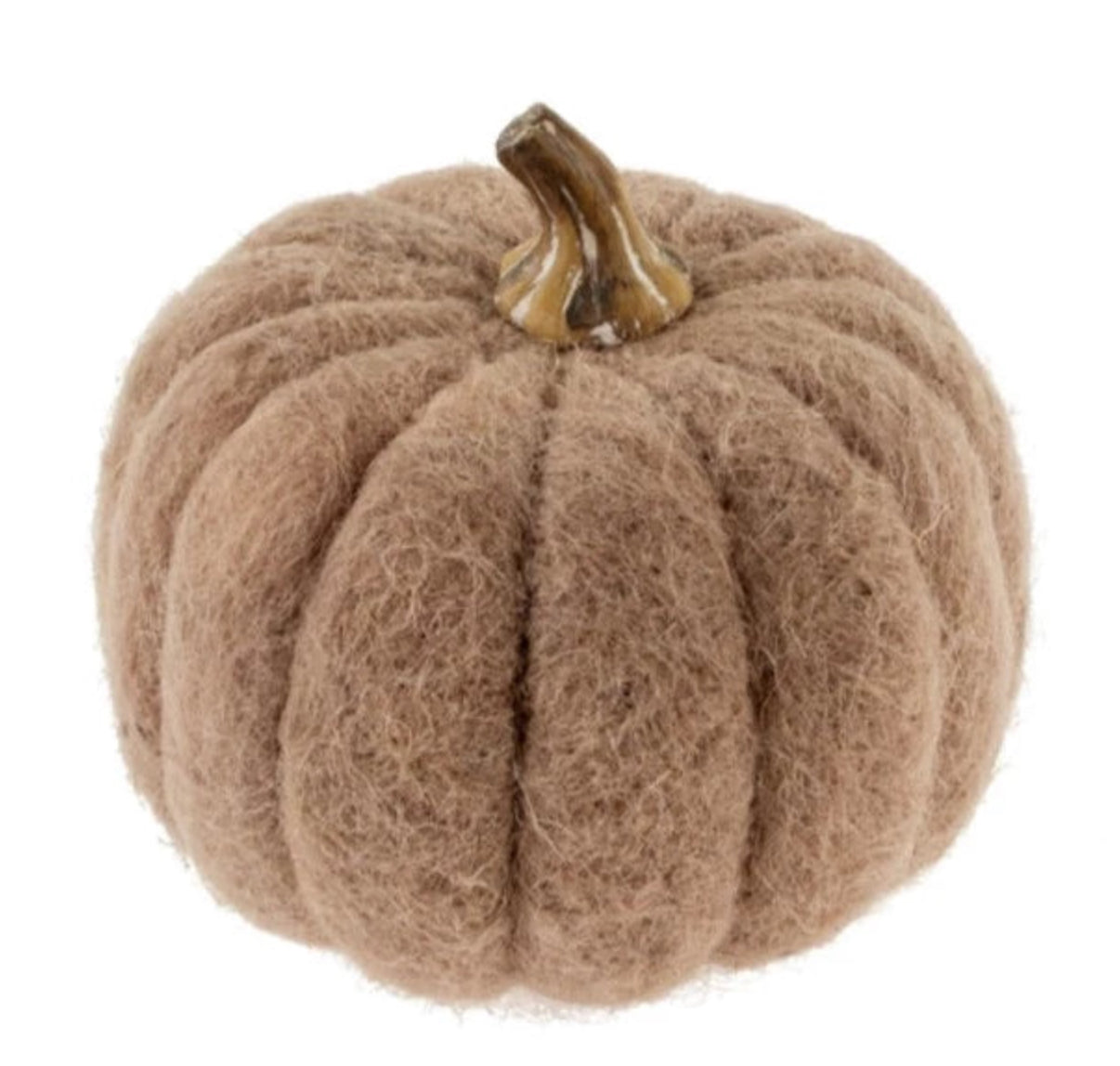 Oat Felt Pumpkin-Large