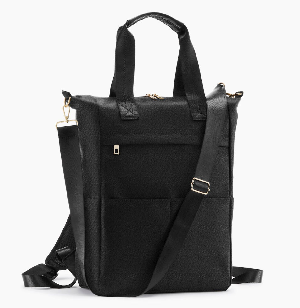 Mia Convertible Travel Bag-Black