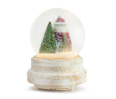 LED Musical Santa Snow Globe