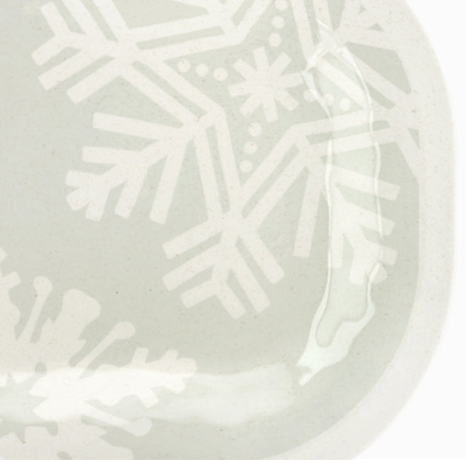 Snowflake Melamine Platter