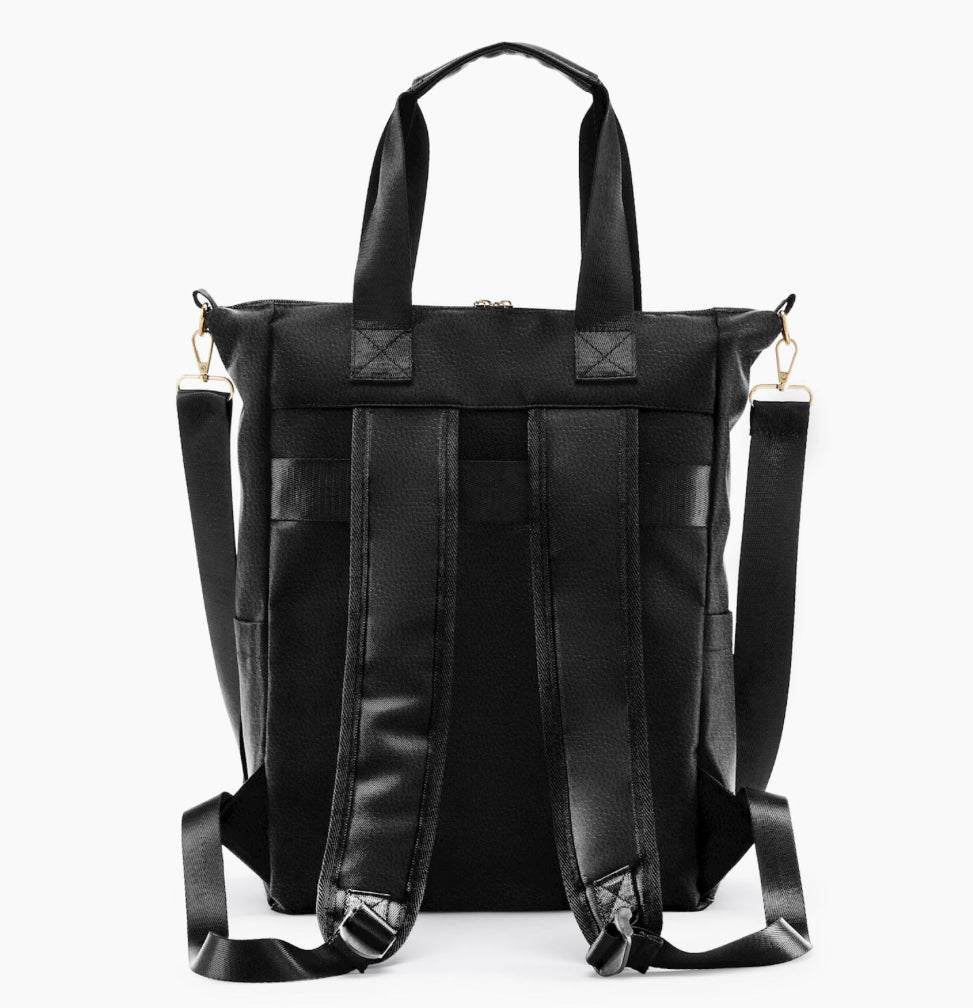 Mia Convertible Travel Bag-Black