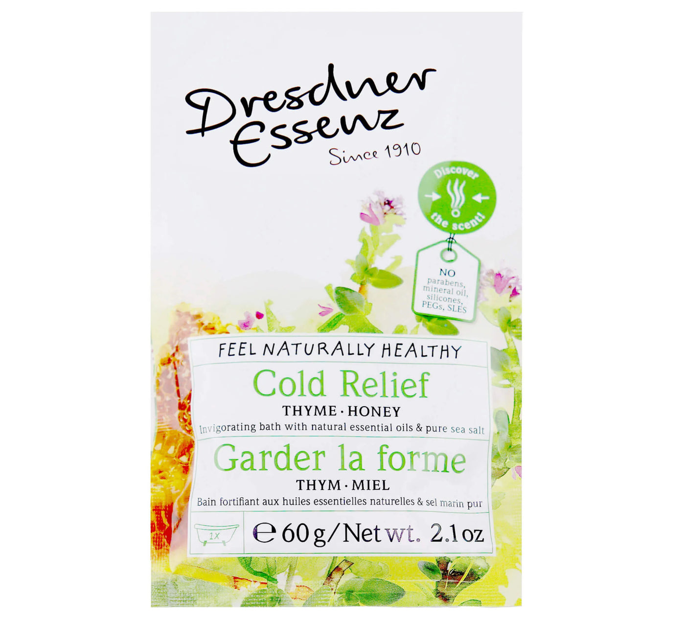 Dresdner Essenz Cold Relief Bath Salts