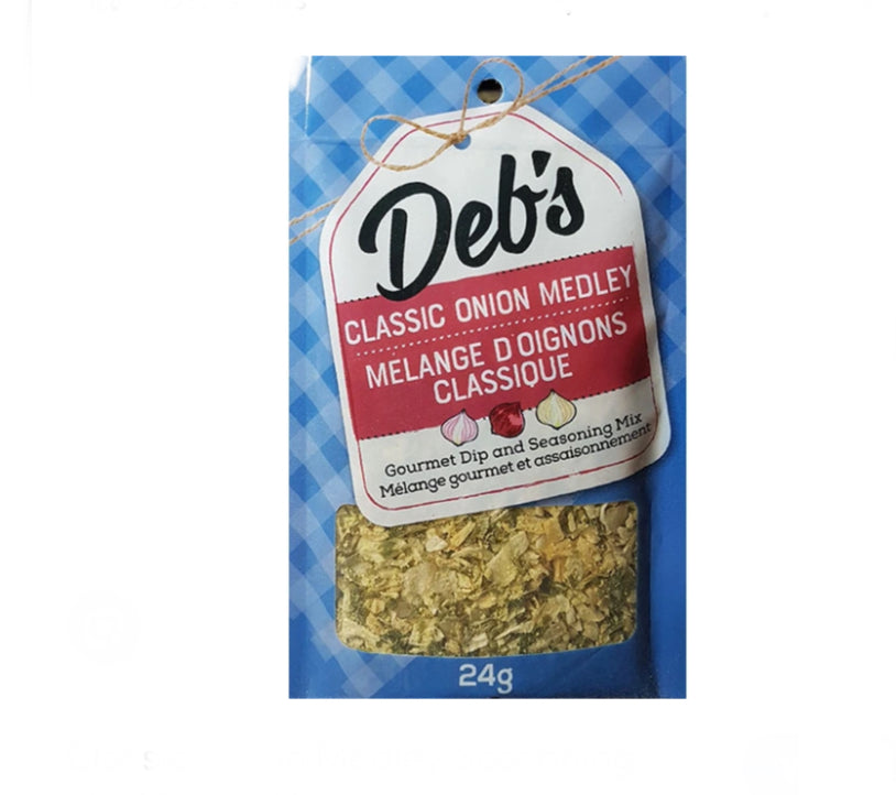 Deb’s Classic Onion Gourmet Dip + Seasoning Mix