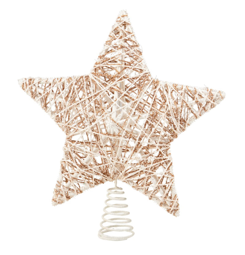 Glitter Star Tree Topper