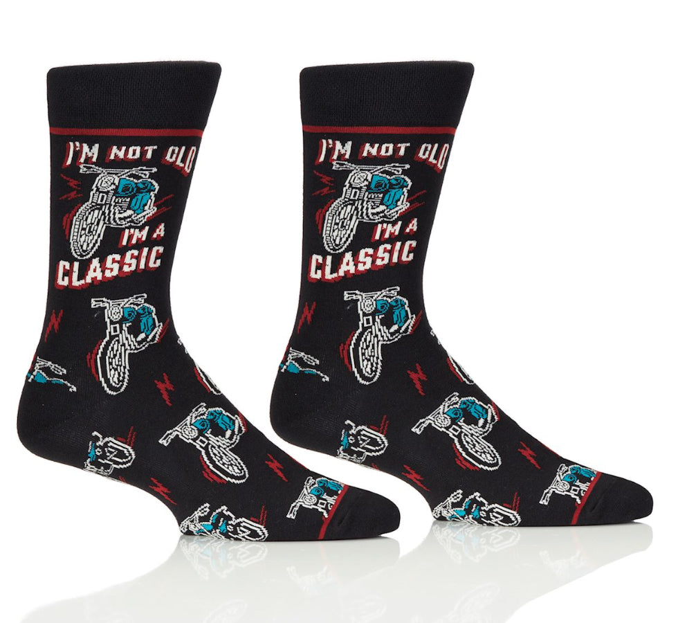 Men’s Crew Socks-Not Old/Classic