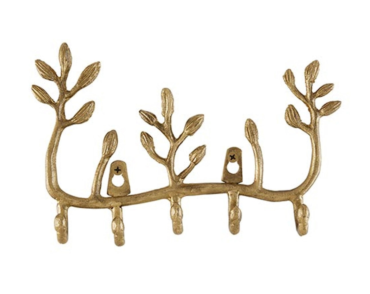 Tree Branch Gold Hooks