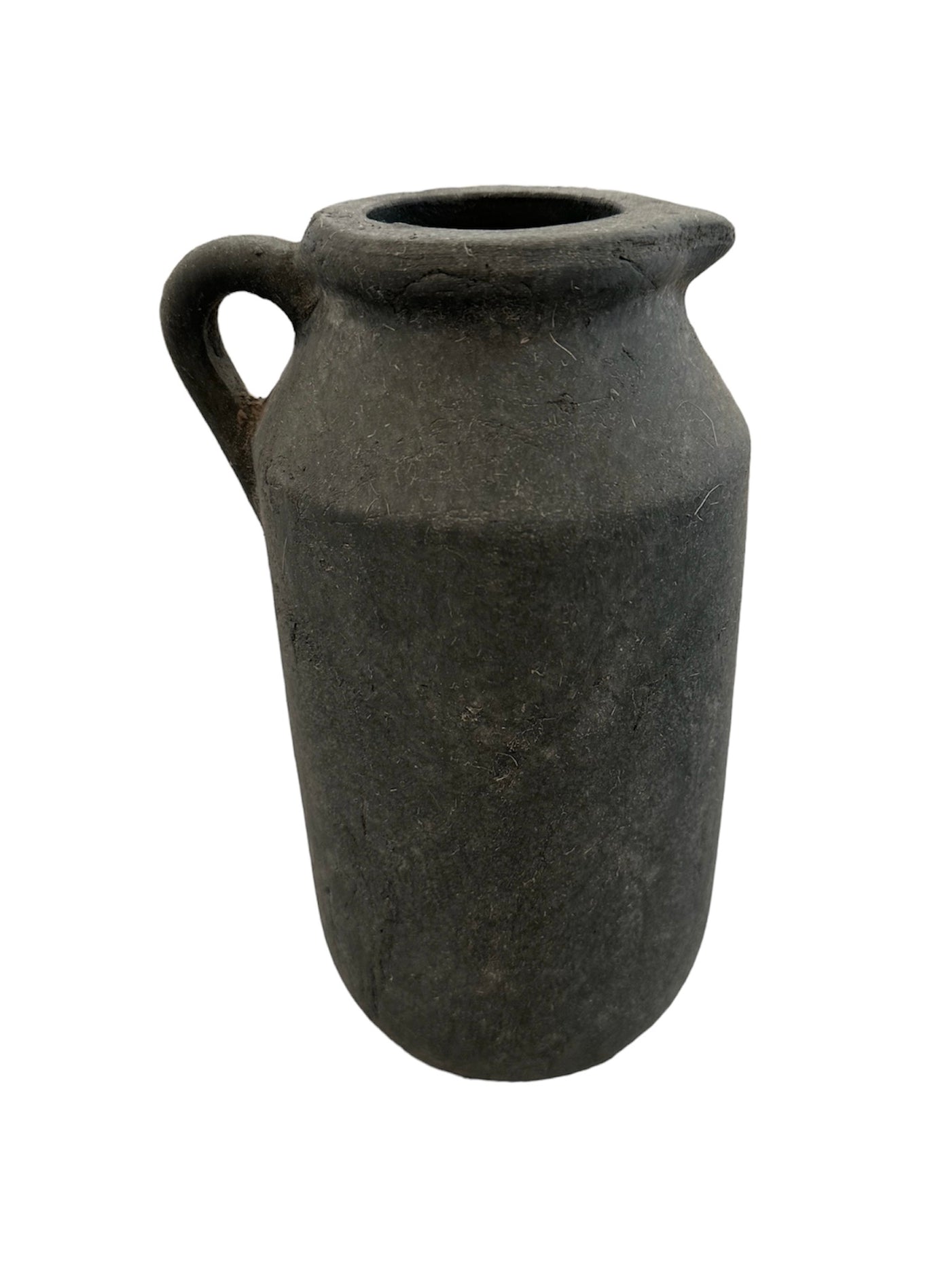 Black Jug Vase 10”