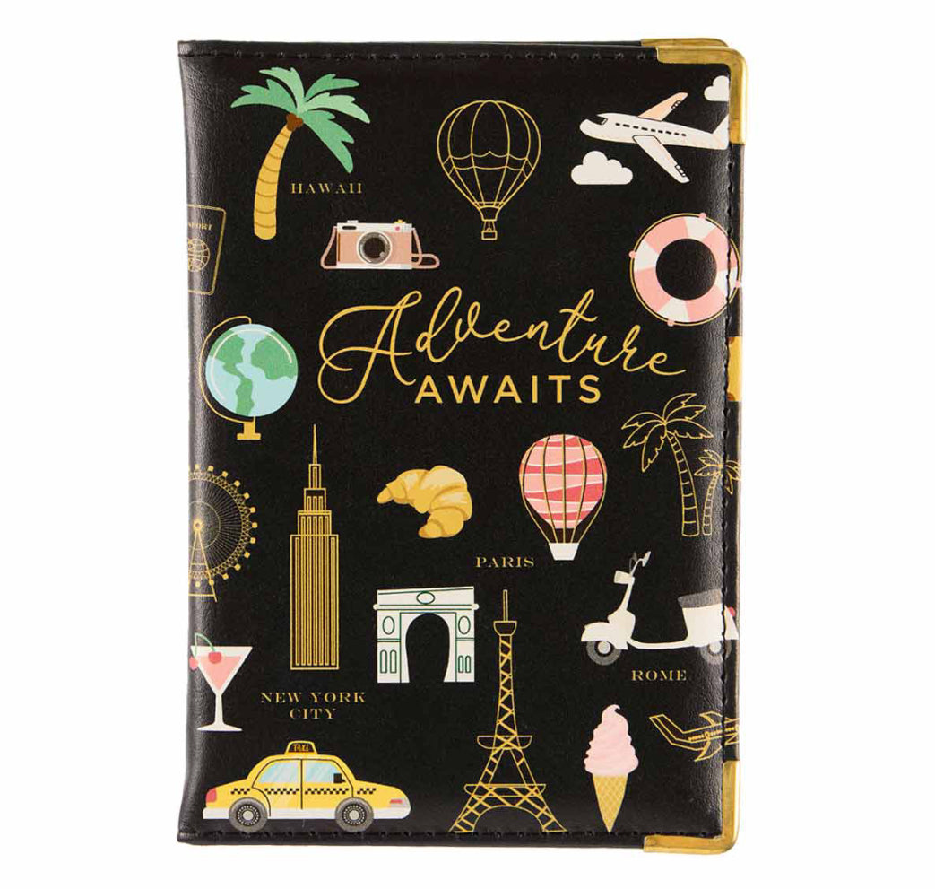 Jet Away Passport Cover