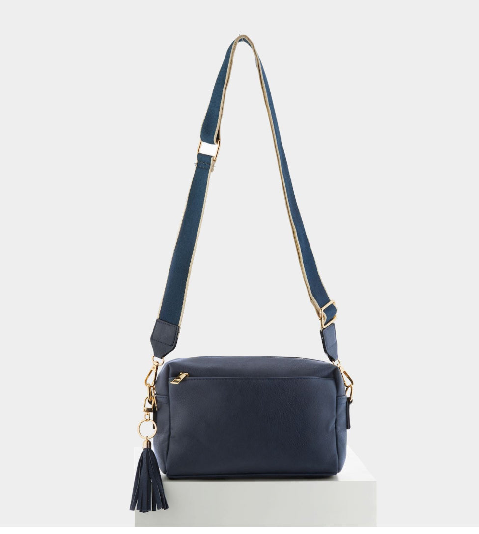 Navy Blue Shoulder Bag