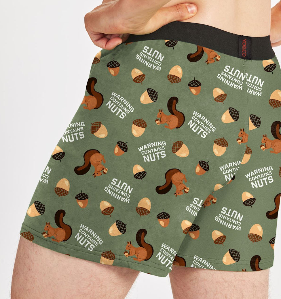 Men’s Boxers - Contains Nuts