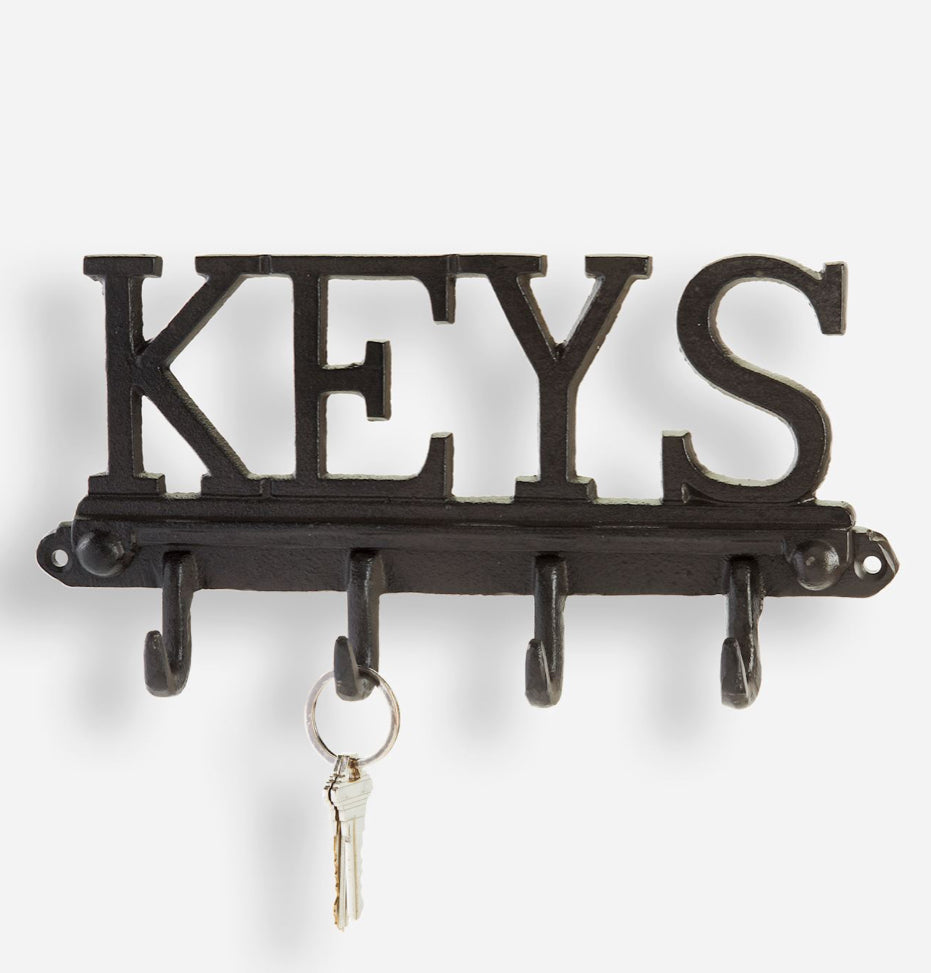 Cast Iron Key Hook