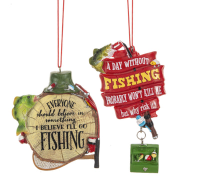 Fishing Ornament