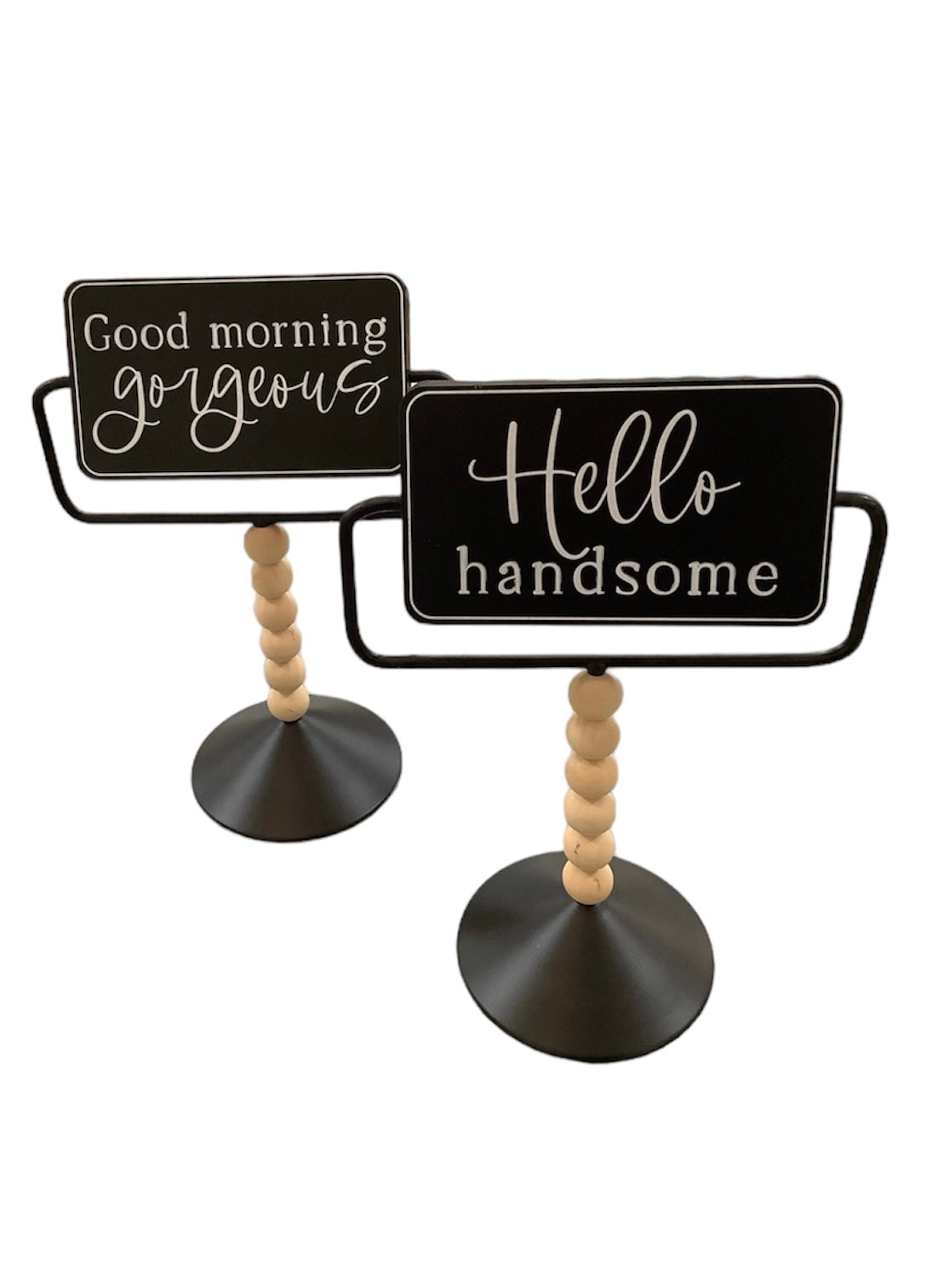 Gorgeous/Handsome Flip Sign