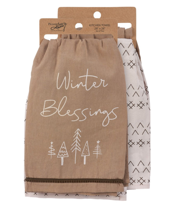 Winter Blessings Towel Set