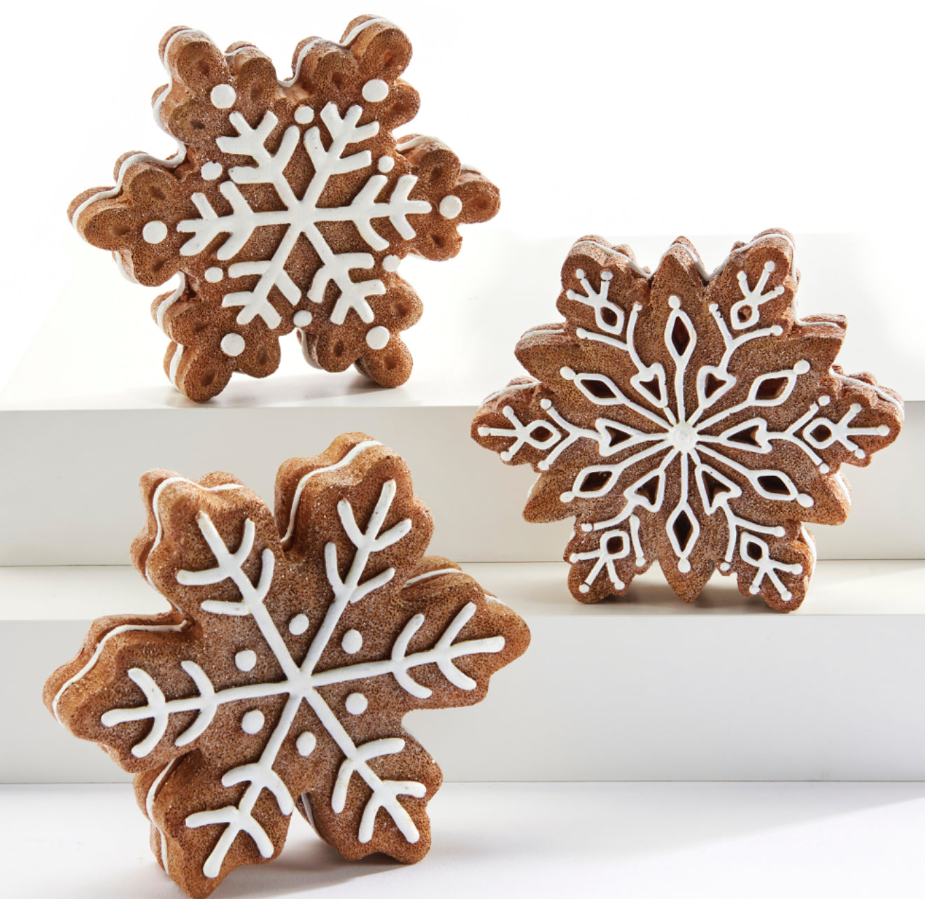 Gingerbread Snowflake Decor