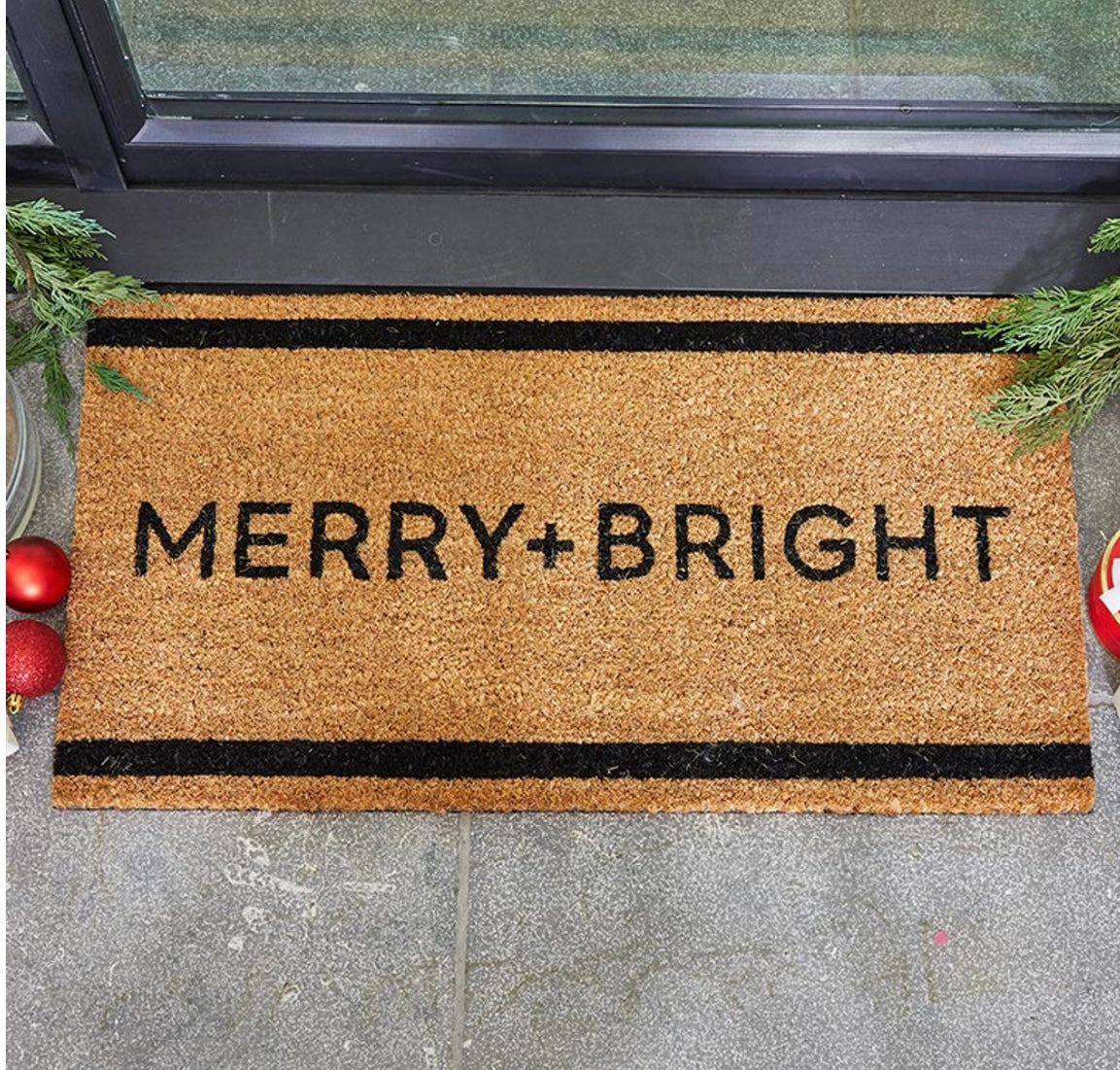 Merry + Bright Doormat