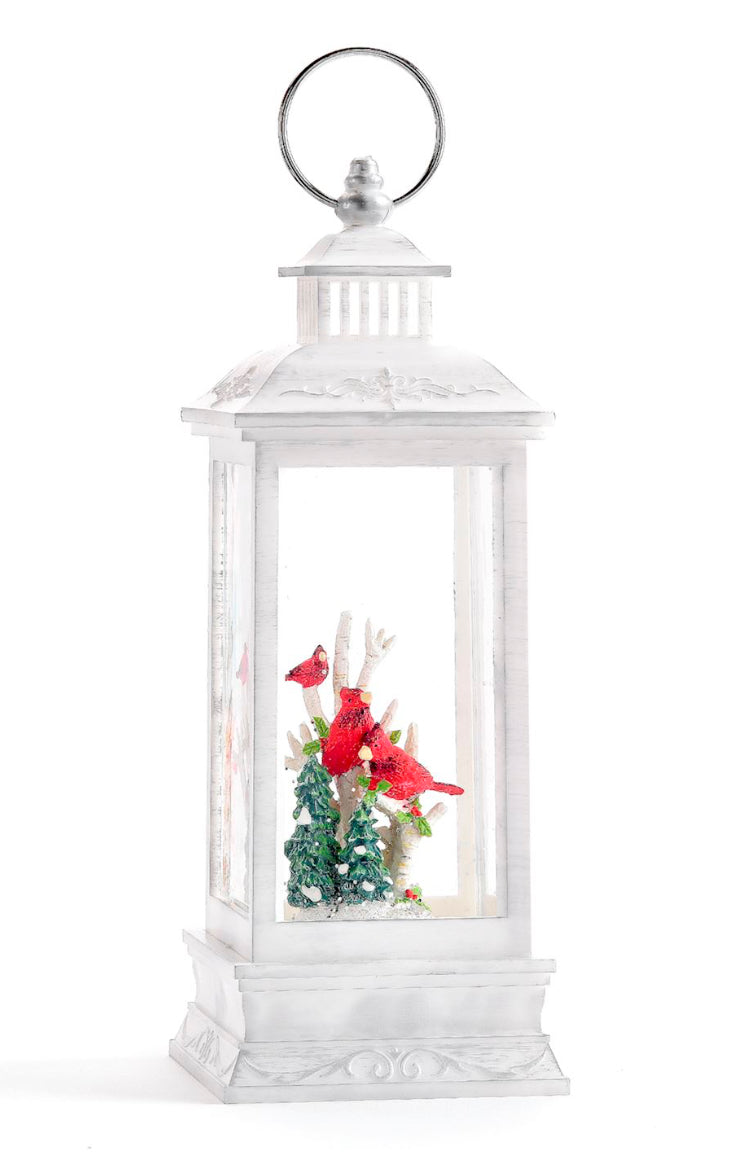 LED Water Lantern with Cardinal