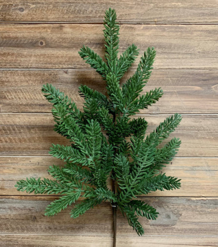 31” Fresh Touch Green Spruce Branch