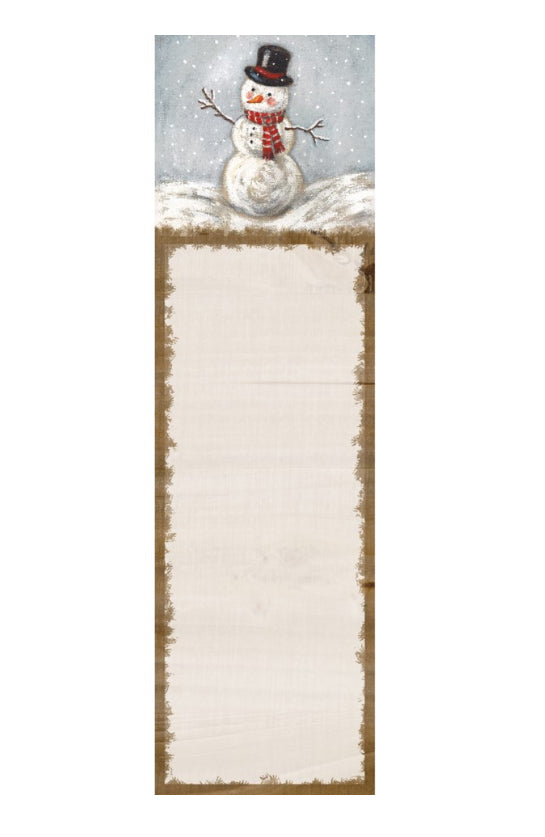 Snowman Notepad