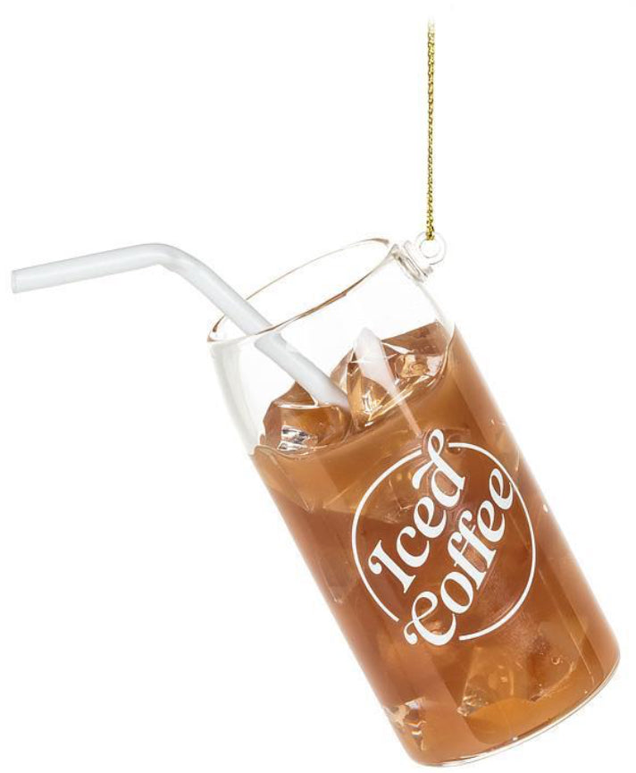 Iced Coffee Ornament