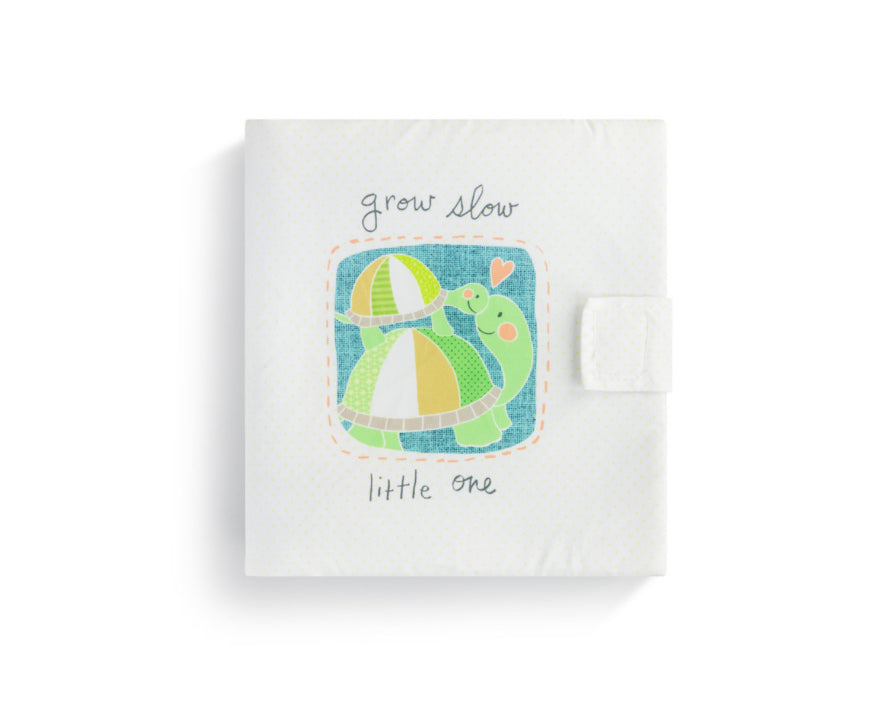 Grow Slow Little One Turtle Soft Book