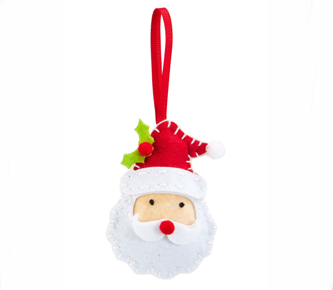 DIY Felt Ornament Kit-Santa Claus