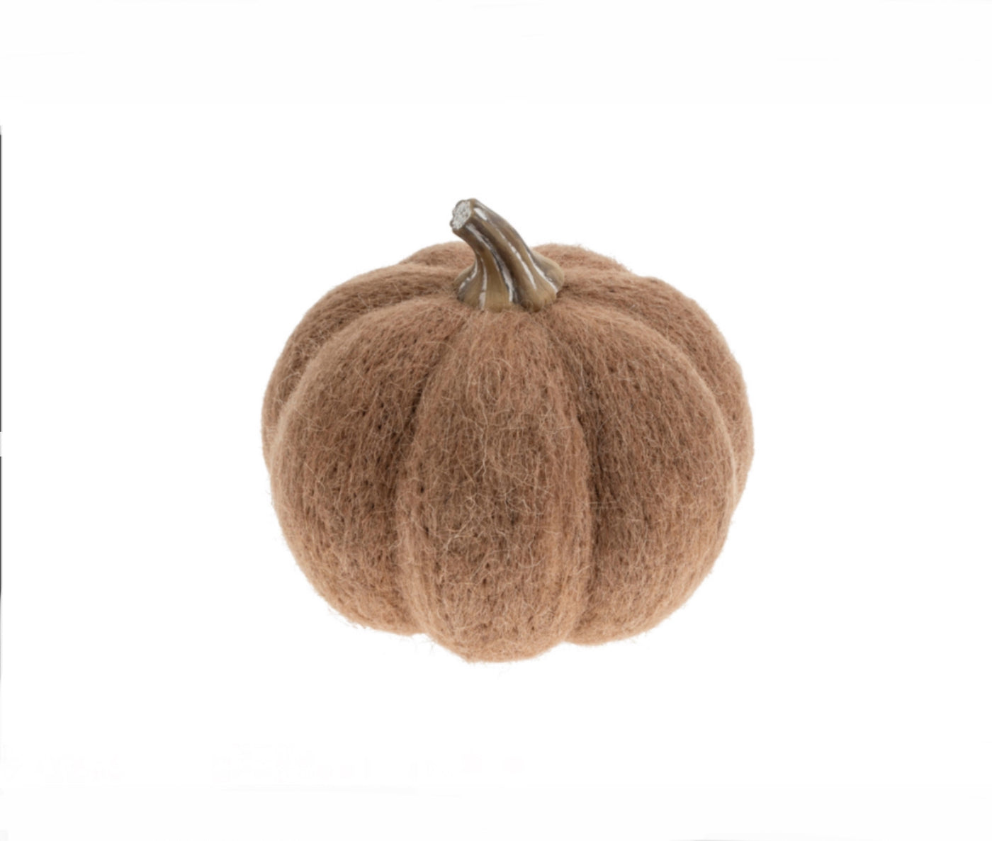 Terracotta Felt Pumpkin-Small