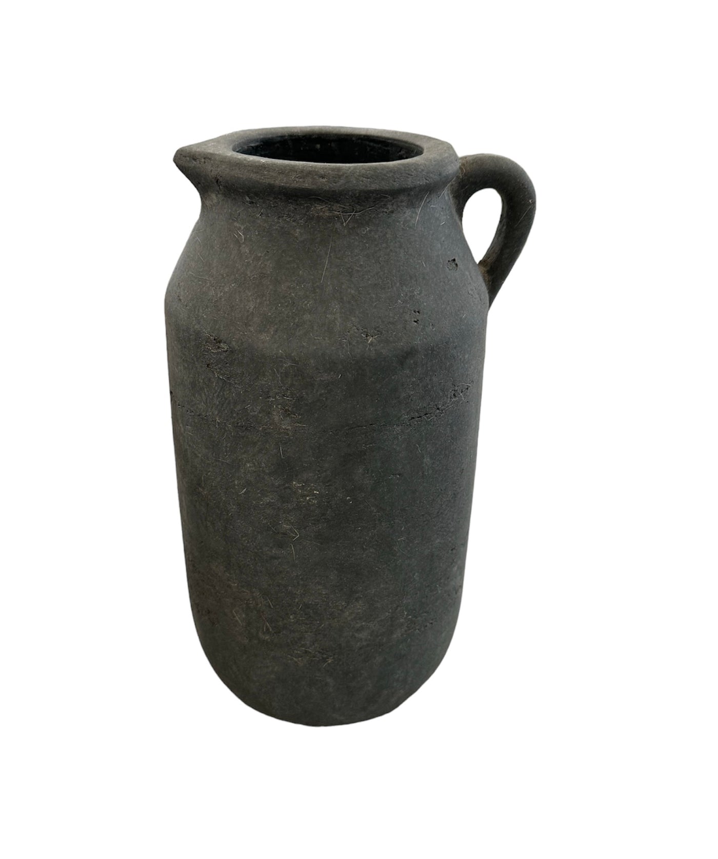 Black Jug Vase 12”