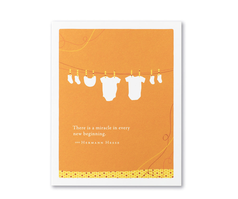 Little Miracle Baby Card