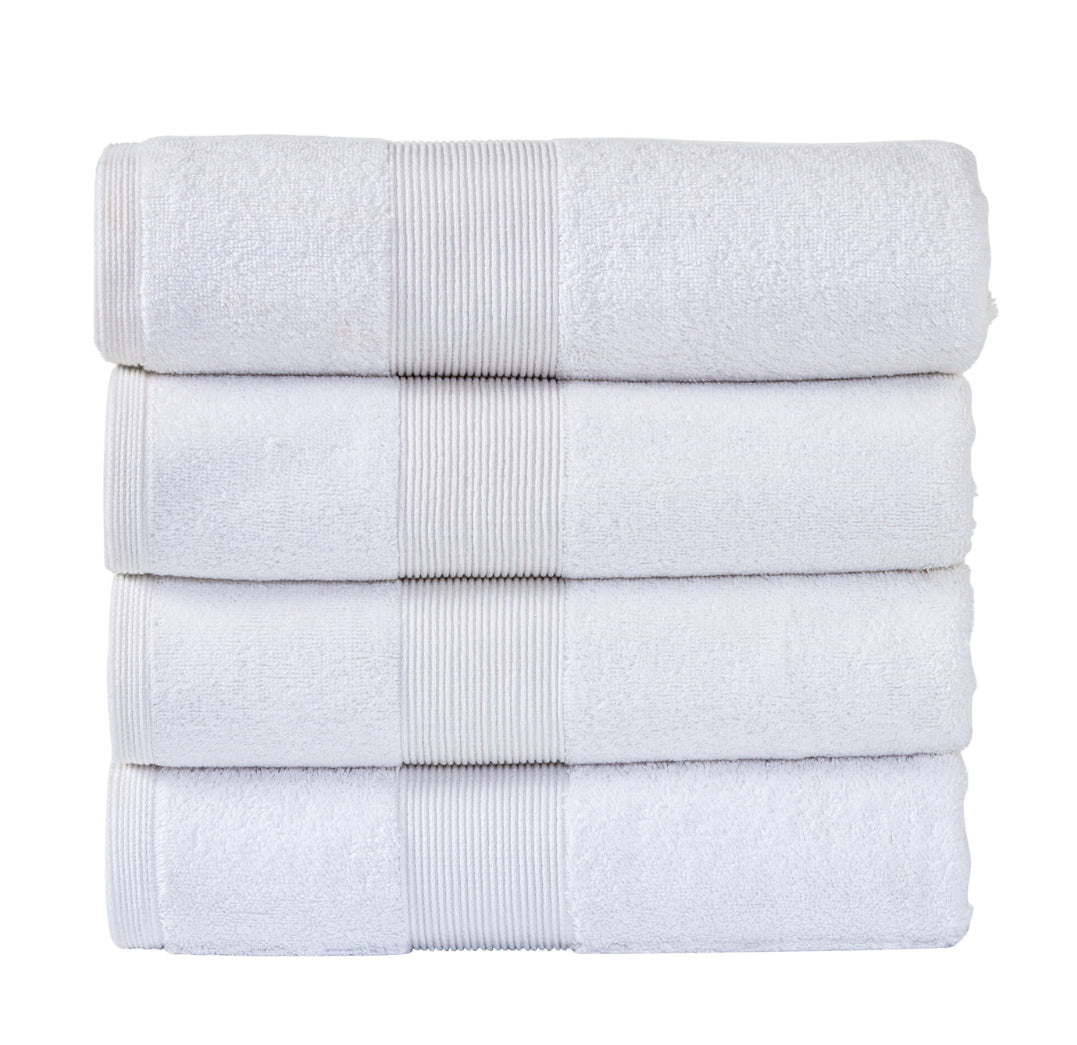 Camelot Bath Towel-White