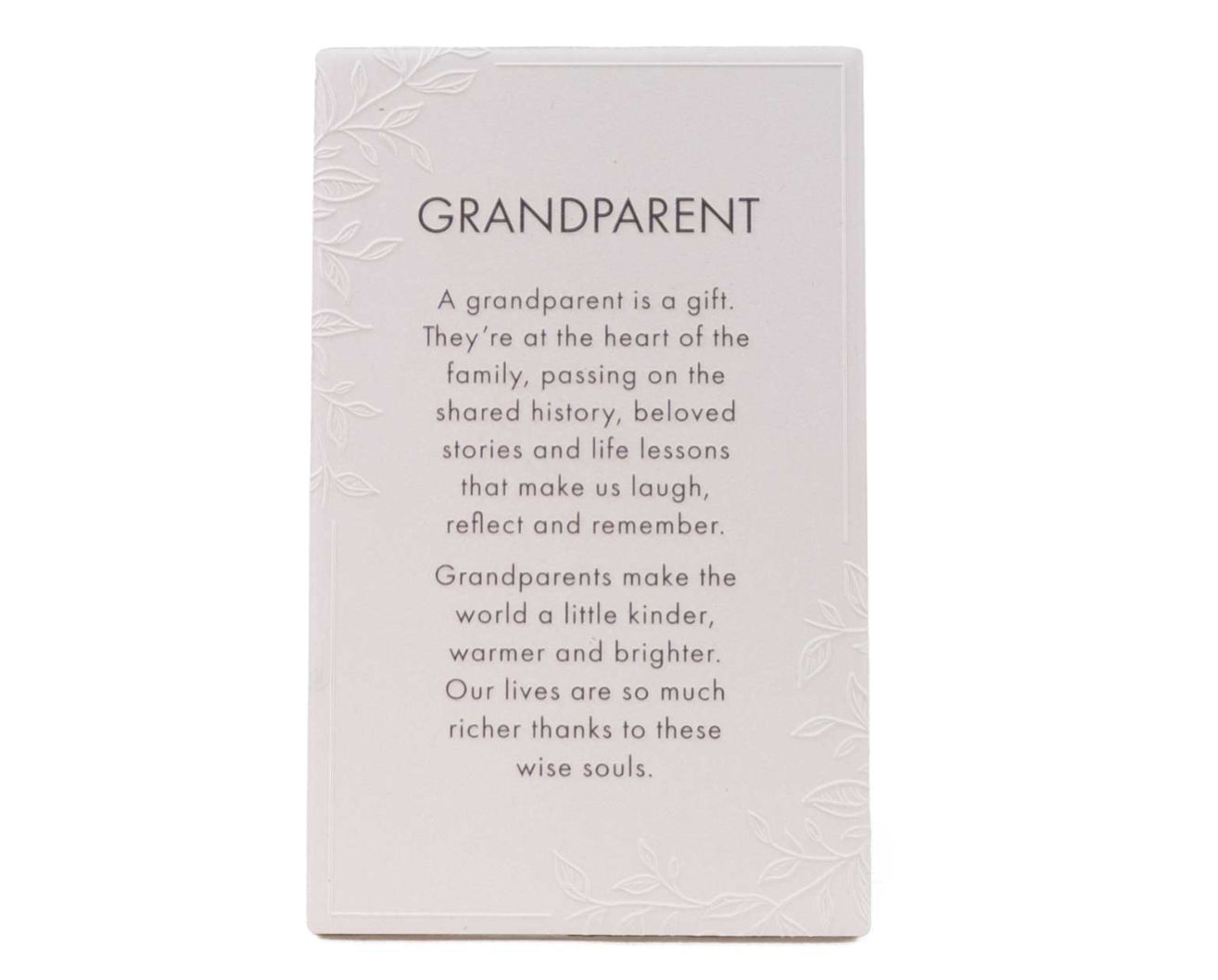 Grandparent Precious Quotes Plaque