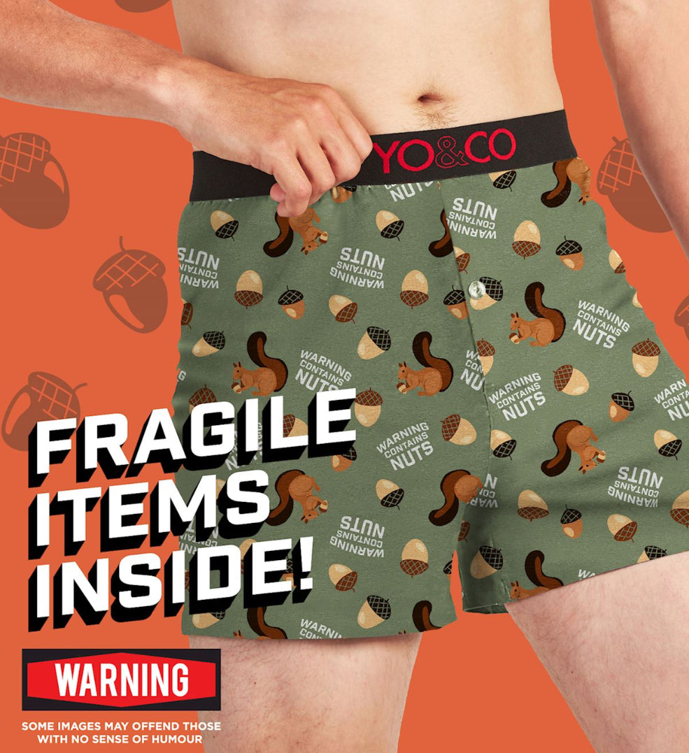 Men’s Boxers - Contains Nuts