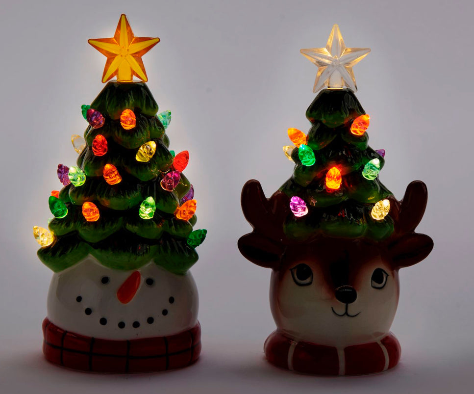 LED Christmas Figurine Decor