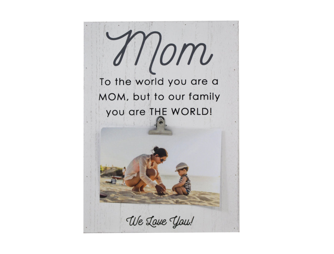 Mom Picture Block Frame
